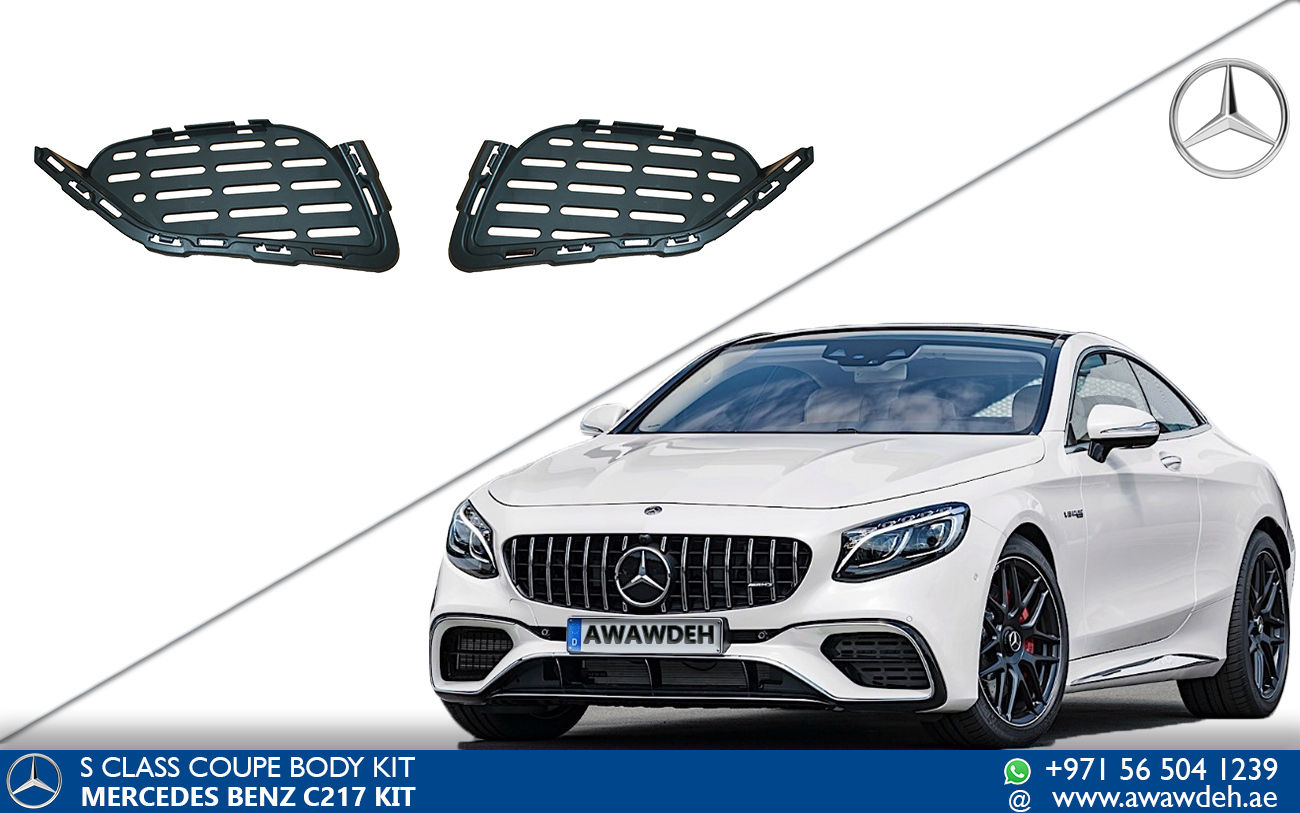 Mercedes S Class Coupe W217 Body Kit Upgrade to S65